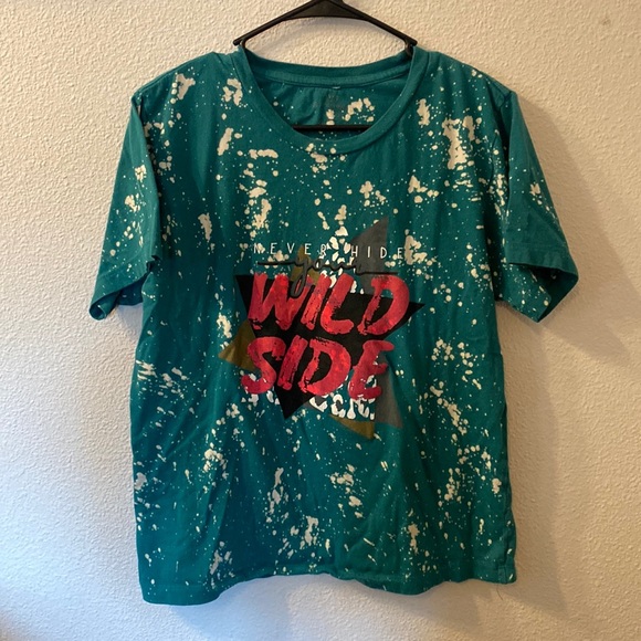 Never hide your Wild side tie dye shirt size medium - Picture 1 of 4